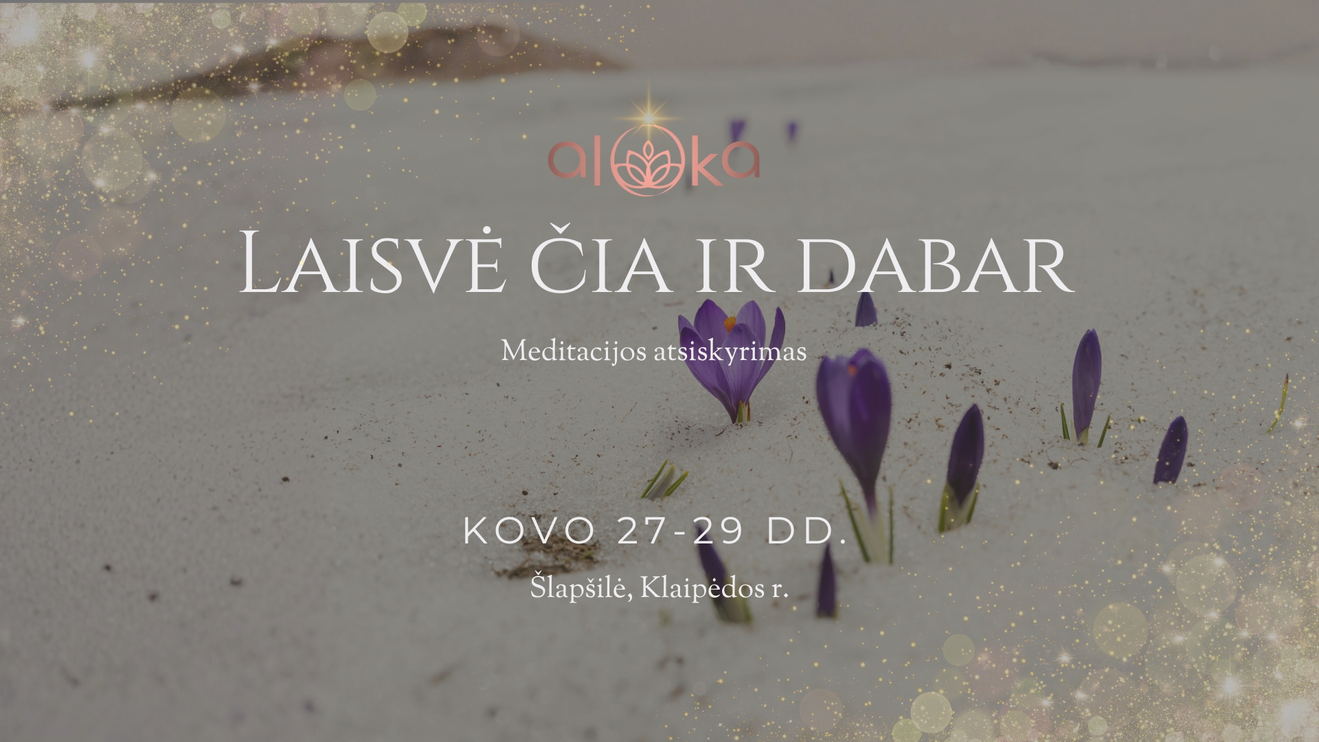 „Laisvė čia ir dabar” | Meditacijos atsiskyrimas 03.27-29